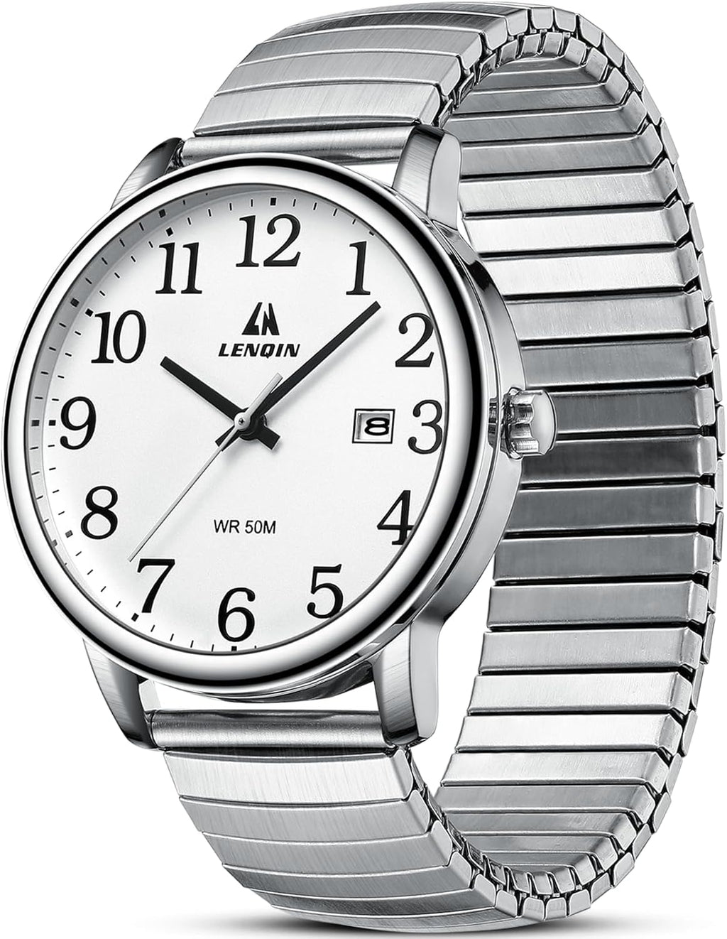 Mens Watches Easy Read Analog Quartz Waterproof Watch for Men